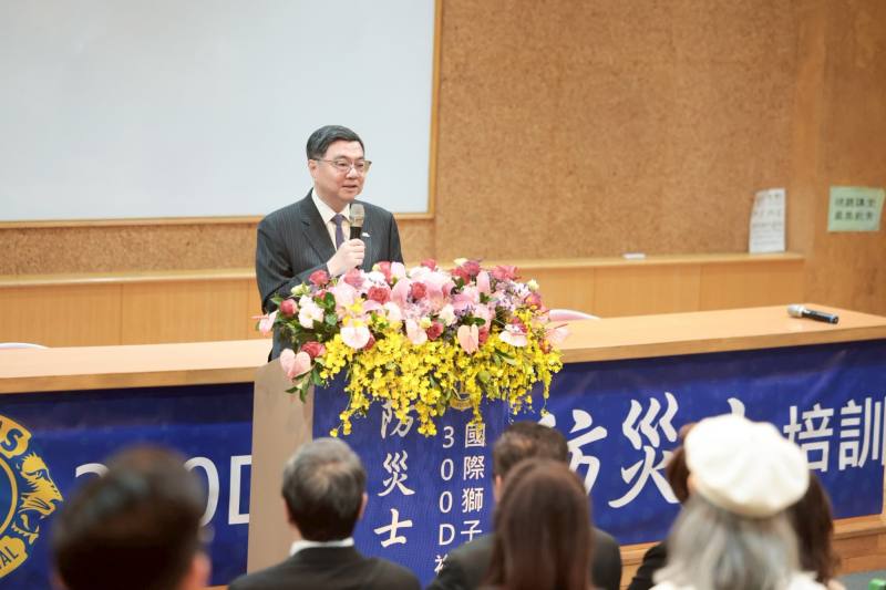 2026年3月22日行政院長卓榮泰出席「115年度防災士培訓」