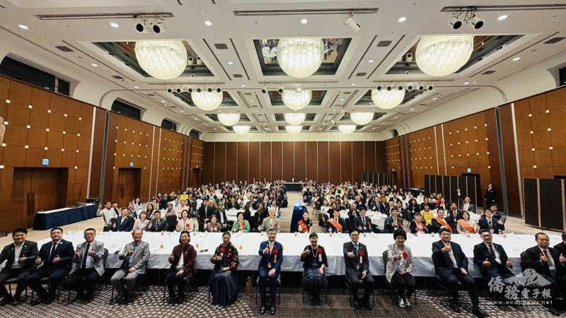 日總交接典禮暨晚宴合照