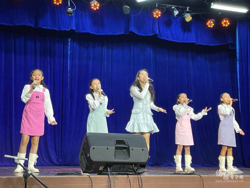 僑校學生於活動中帶來精彩表演