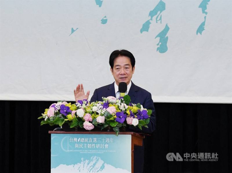 總統賴清德。（中央社檔案照片）