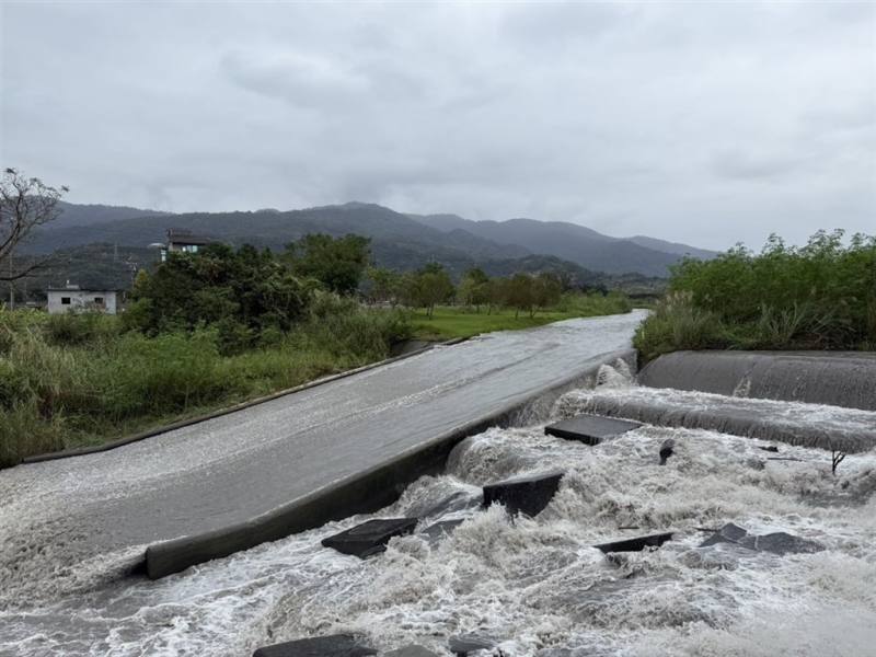 圖為全台首座河川型小水力「安農萬富」。（中央社檔案照片）