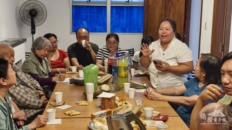 僑務座談環節，僑校老師交流需求