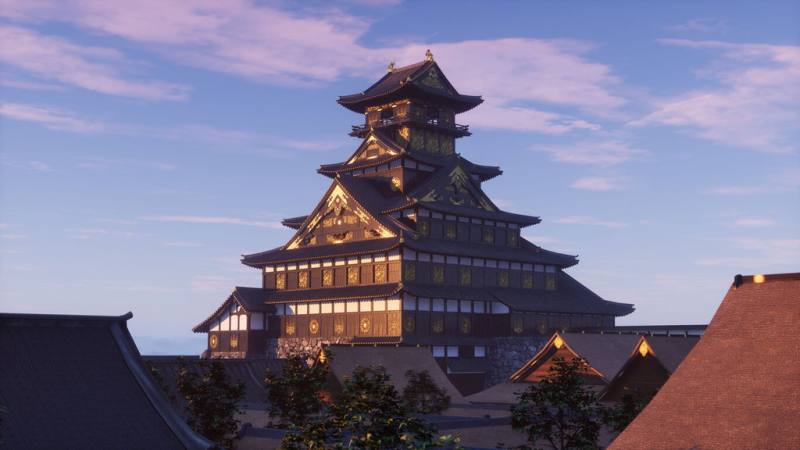 宏達電宣布，攜手日本NHK、NHK Promotions、NTT DOCOMO Studio & Live，打造全球首座「大坂城再現」沉浸式體驗，以跨國合作方式推出大型文化娛樂內容。（宏達電提供）