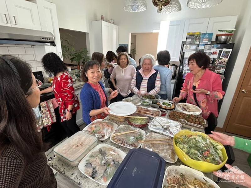 聚餐澎湃的食物