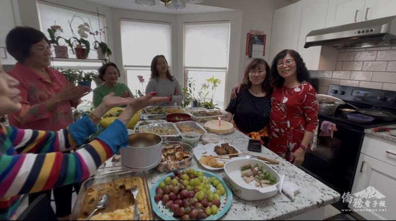 三月生日壽星慶祝聚餐澎湃的食物