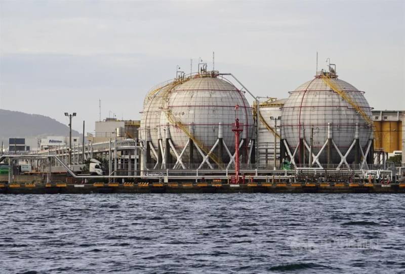 圖為中油石化事業部前鎮儲運所一景。（中央社檔案照片）