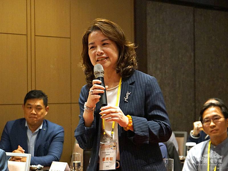 團長董秀敏盼「臺灣製造」成為運動產業品牌的指標