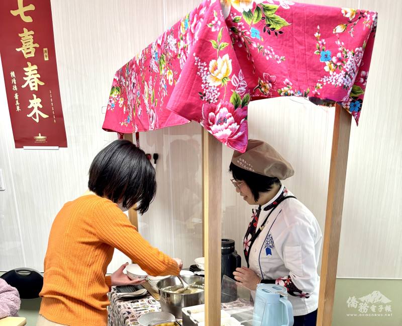 透過實境互動體驗豆花點餐，自然開口說臺灣華語