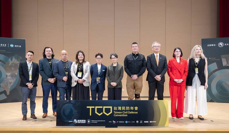 蕭美琴副總統今（28）日上午出席「2026台灣民防年會開幕典禮」