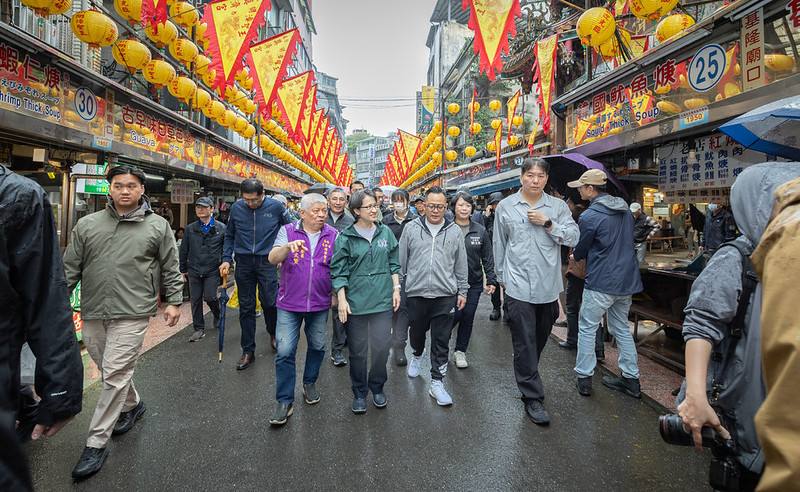 副總統走訪基隆　關懷在地交通建設與觀光產業發展