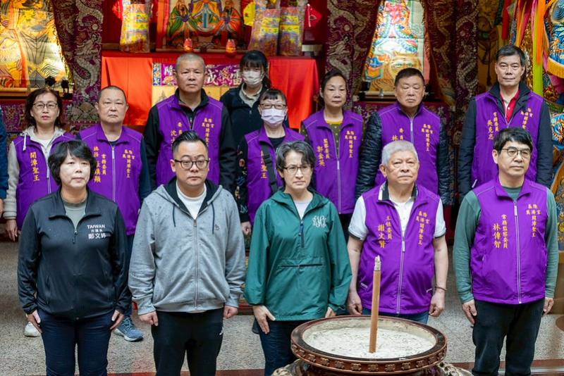 副總統「奠濟宮」參拜祈福，祈求國泰民安，風調雨順