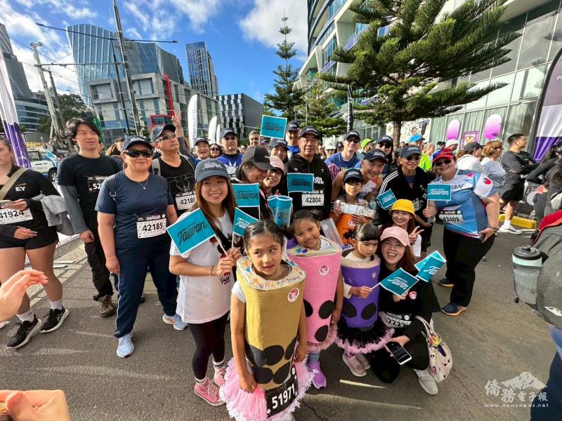 臺灣隊造型繽紛吸睛，展現團隊默契與創意巧思