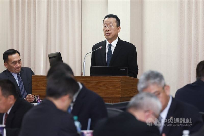 Defense Minister Wellington Koo on Monday. CNA photo