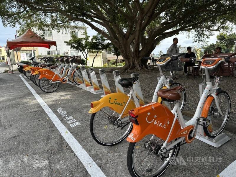 台東縣政府建置公共自行車場站已完成120處，範圍涵蓋台東市區、鹿野、關山、池上、成功與東河（圖），串聯山海城鄉，提升交通便利性。