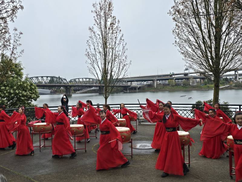 精彩鼓藝表演震撼全場