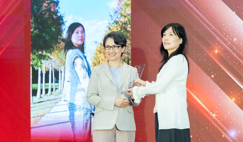 蕭美琴副總統31日下午出席「115年全國社會工作專業人員表揚典禮」