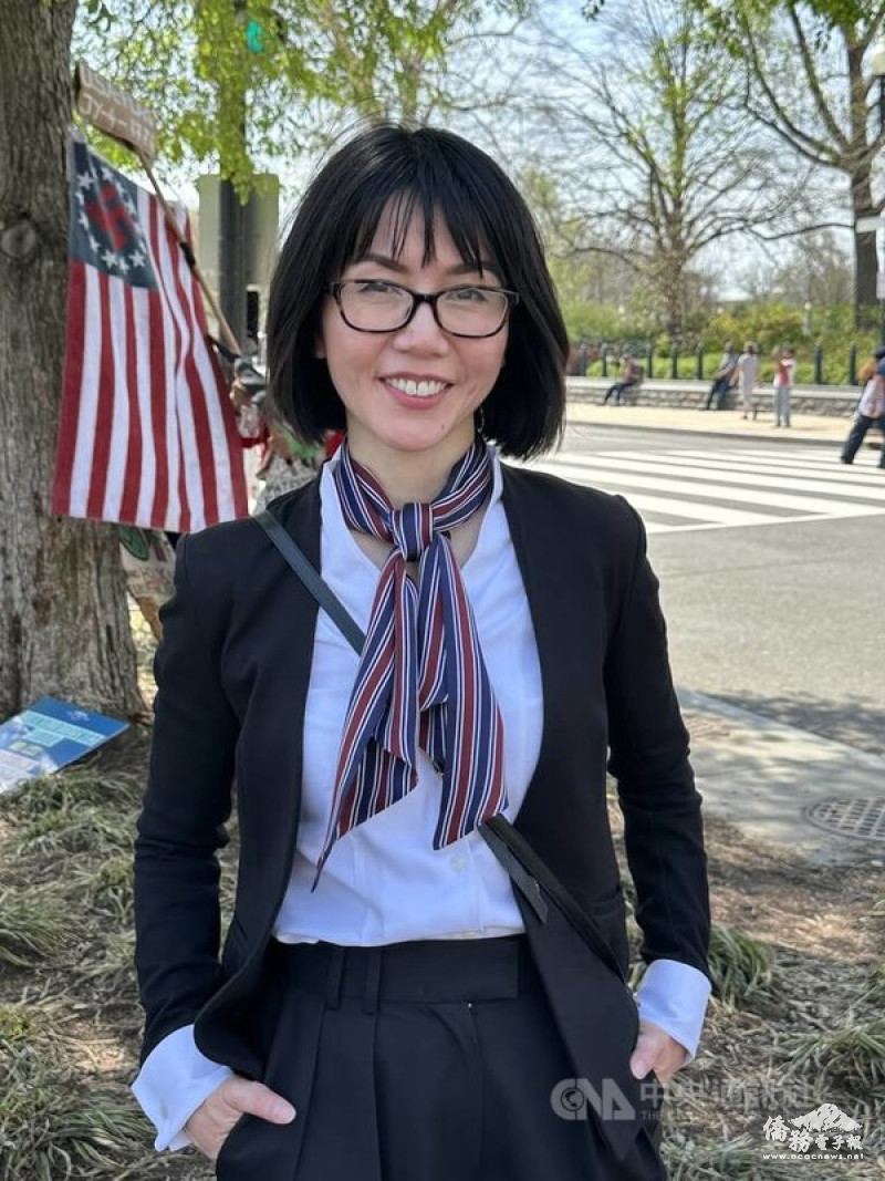 美國出生公民集體訴訟案中包括一名台灣女性，諮詢律師金芭莉．梁（Kimberly Leung）說明個案狀況。