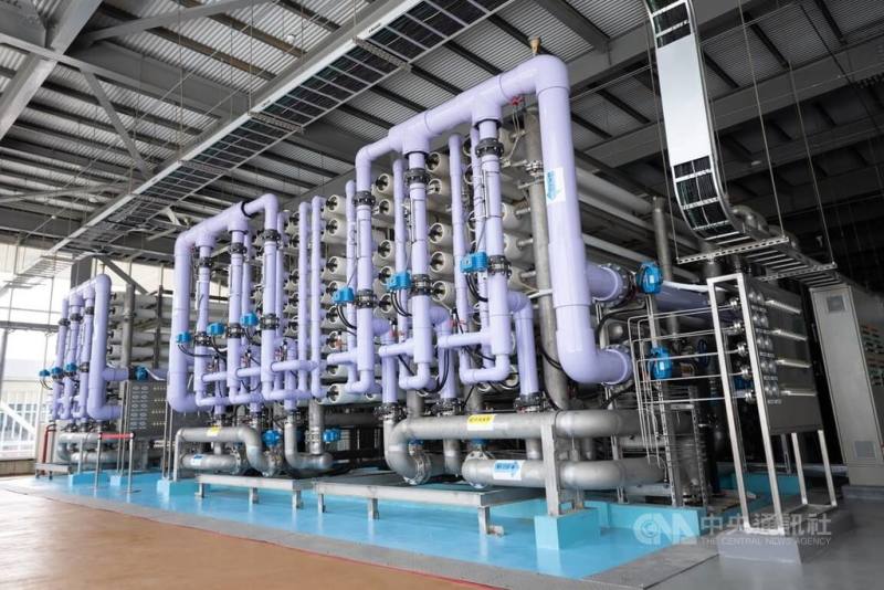 桃園北區再生水中心2日舉行啟用典禮，採污水與再生水BOT整合模式，透過公私協力提升營運效能，是中央與地方合作的優質典範。