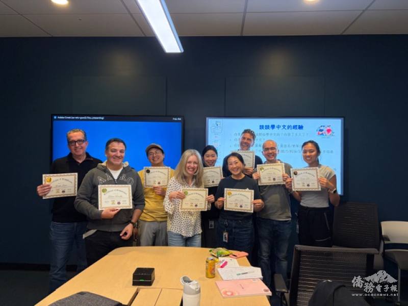 老師葉思吟帶領中高級班