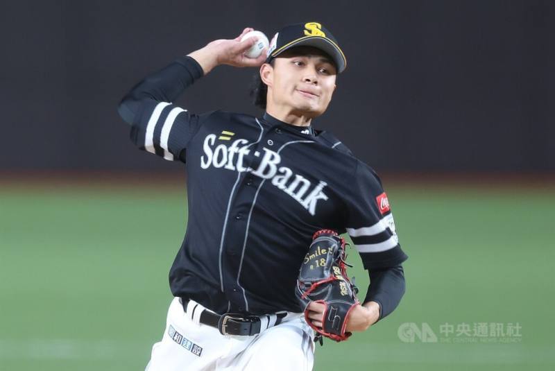 Taiwan's pitcher Hsu Jo-hsi. CNA file photo