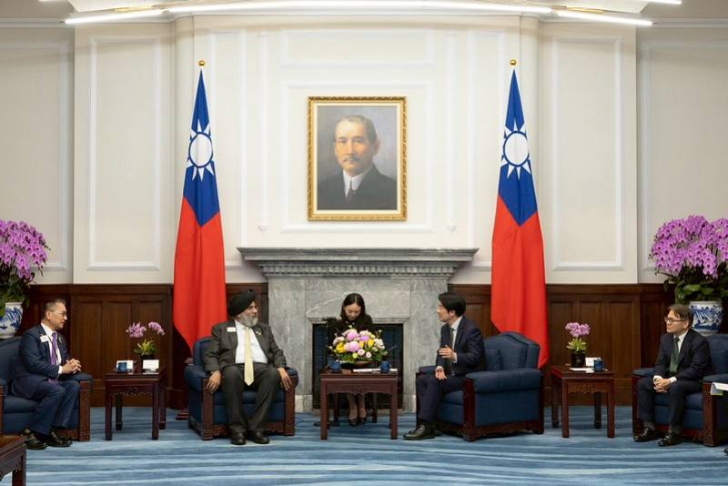 總統接見「國際獅子會國際總會長辛格」