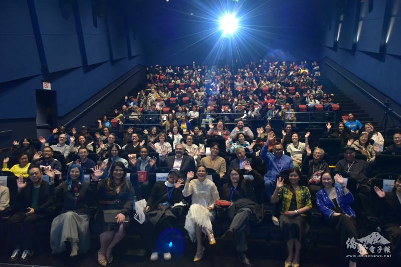 臺灣製作電影《丟包阿公到我家》得到熱烈迴響座無虛席