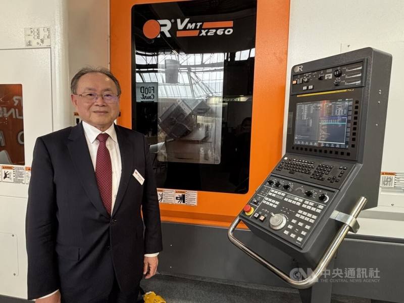 台中精機法國分公司Victor France在法深耕36年，總經理蔡國泰今年攜車銑複合機、五軸機等高端機器參展