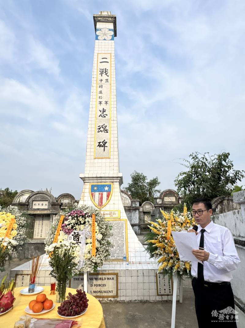 劉本統感言：「青山埋忠骨，英魂照千秋。」英雄們用生命捍衛了民族尊嚴，必須銘記歷史、珍愛和平