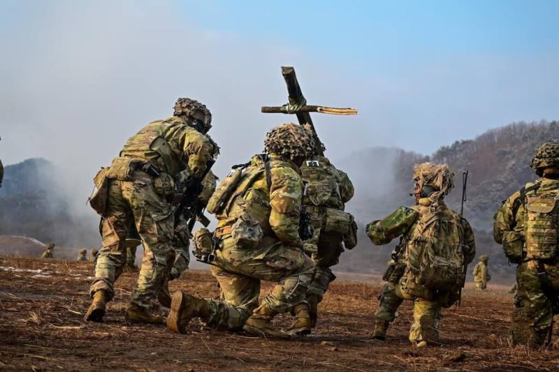 圖為美軍進行訓練。（圖取自facebook.com/USarmy）