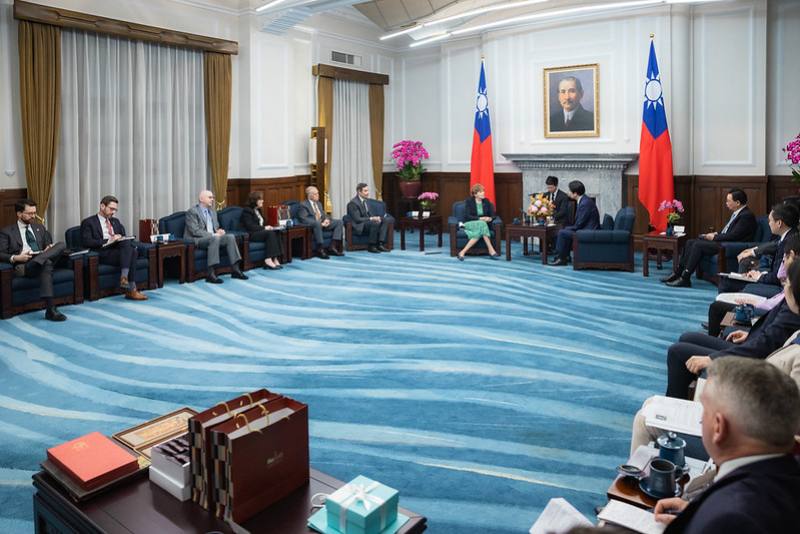 President Lai meets bipartisan delegation from US Senate Committee on Foreign Relations.