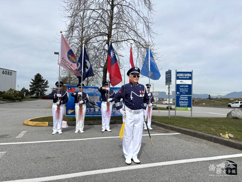 加西大鵬聯誼會中華民國旗隊正式成立，展現團結與榮耀