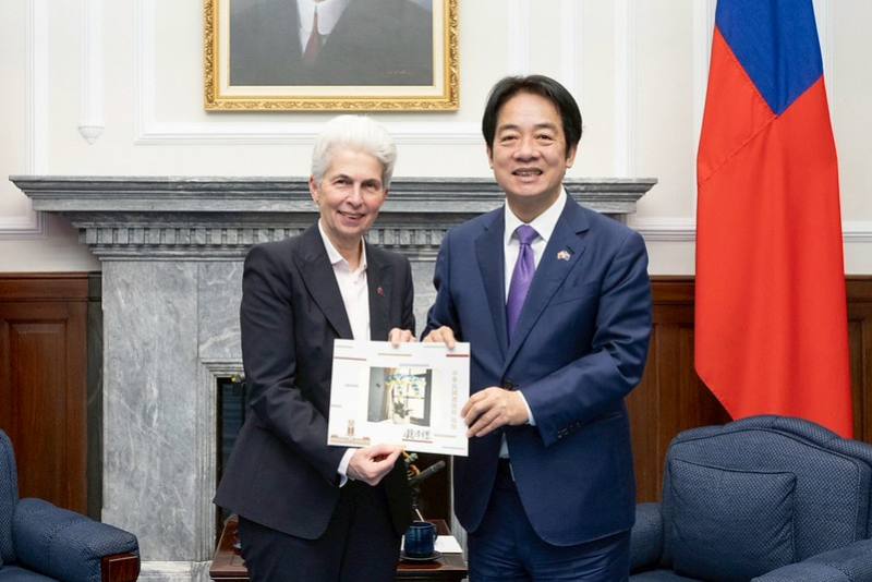 President Lai meets delegation from European Parliament Committee on Security and Defence.