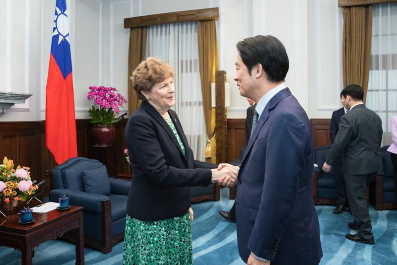 President Lai meets bipartisan delegation from US Senate Committee on Foreign Relations.