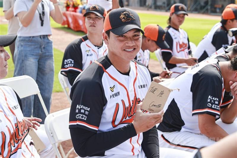 中職統一7-ELEVEn獅隊投手江少慶7日二軍先發投2局無失分，最快球速154公里。