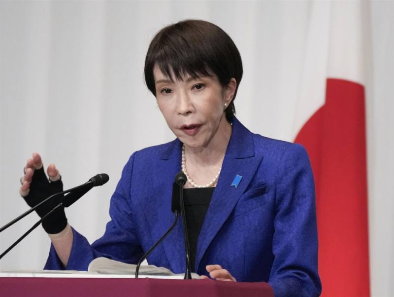 日本首相高市早苗。