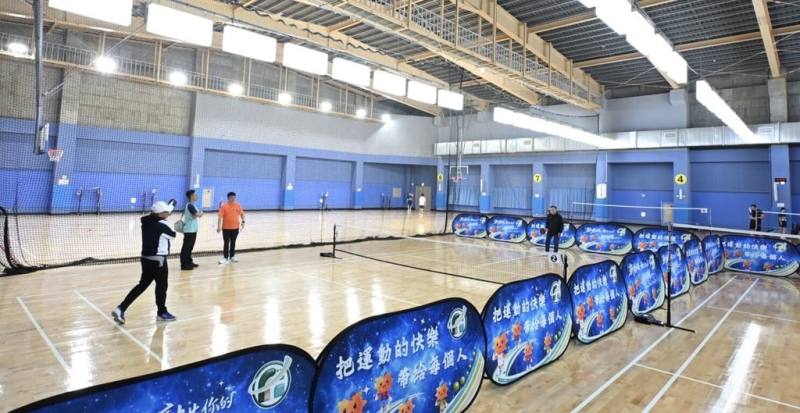 彰化和美全民運動館7日舉行啟用典禮，場館建築引入和美紡織文化，象徵地方產業韌性與傳承，彰化縣長王惠美期盼運動館成為健康加油站。