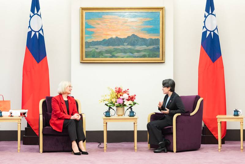 副總統接見「拉脫維亞國會友台小組訪問團」