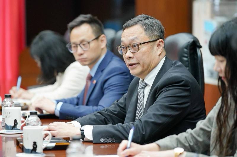 外交部政務次長陳明祺歡迎「加拿大聯邦參議員訪問團」。