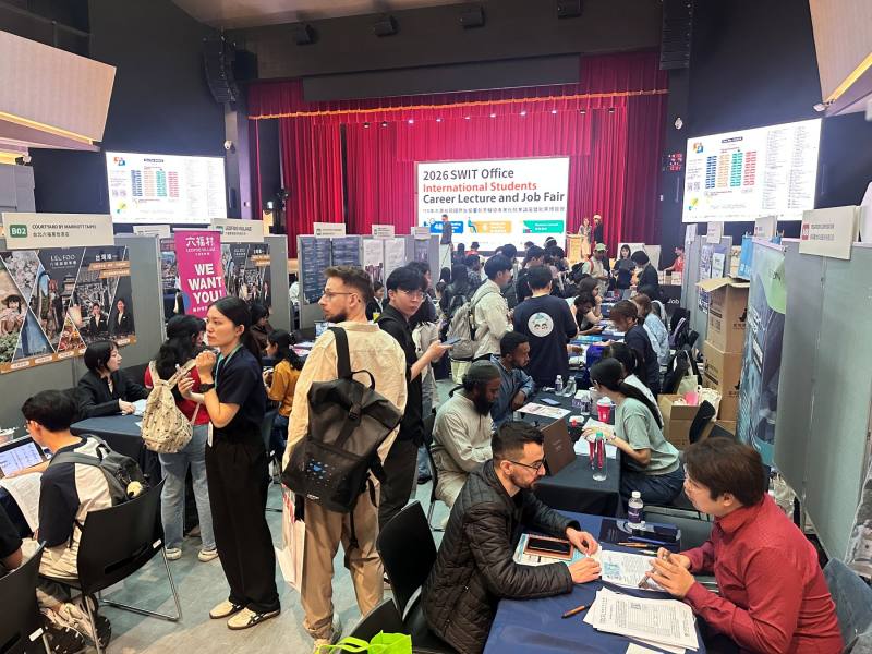 國際生與指標性企業媒合就業