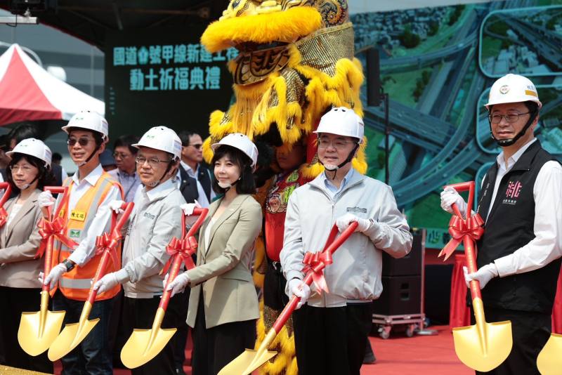 行政院長卓榮泰出席「國道1號甲線新建工程」動土祈福典禮 　