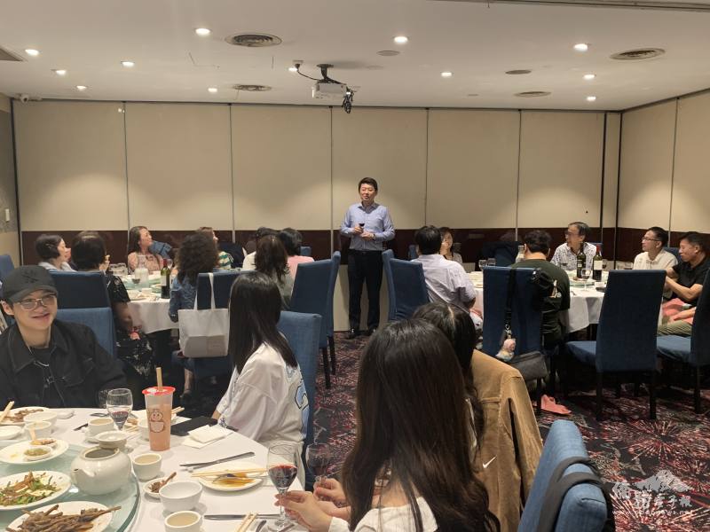 駐雪梨辦事處處長吳正偉致詞