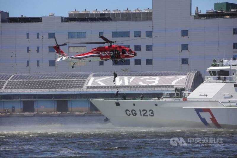 去年6月舉行的「海安12號」演習。