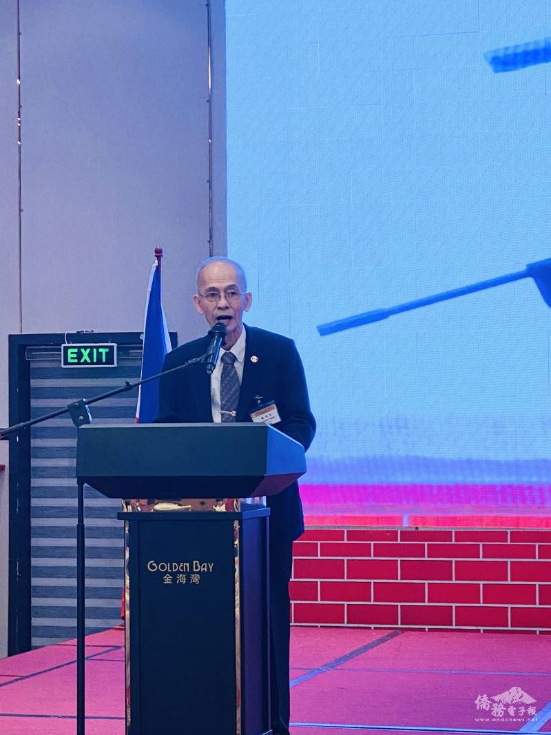 會長楊鴻裕致詞