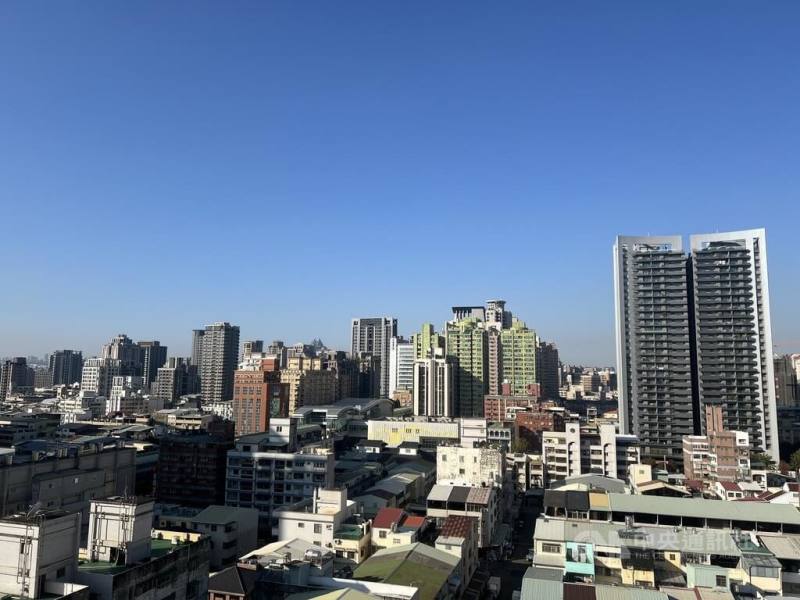 台中市政府地政局13日公布，4月起針對115年度逾期未辦繼承登記不動產進行為期3個月公告，這次公告土地4653筆、建物594棟，總價值約新台幣109.8億元。圖為台中市區一景。