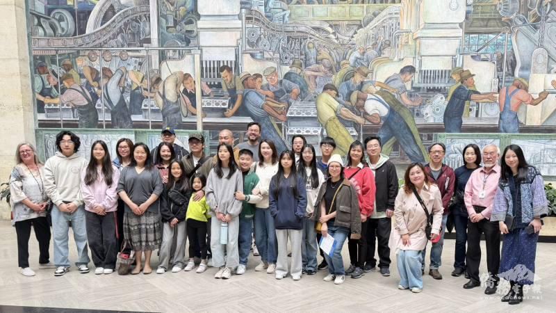 密西根中華婦女會舉辦藝文日活動，邀請臺灣鄉親走進底特律藝術博物館