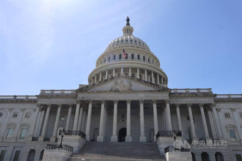 圖為美國國會大廈。