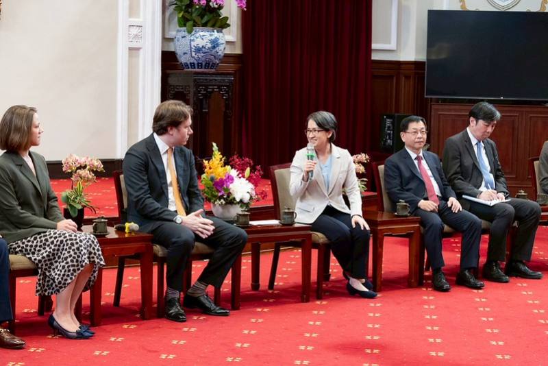 副總統接見美國智庫「外交關係協會」訪問團