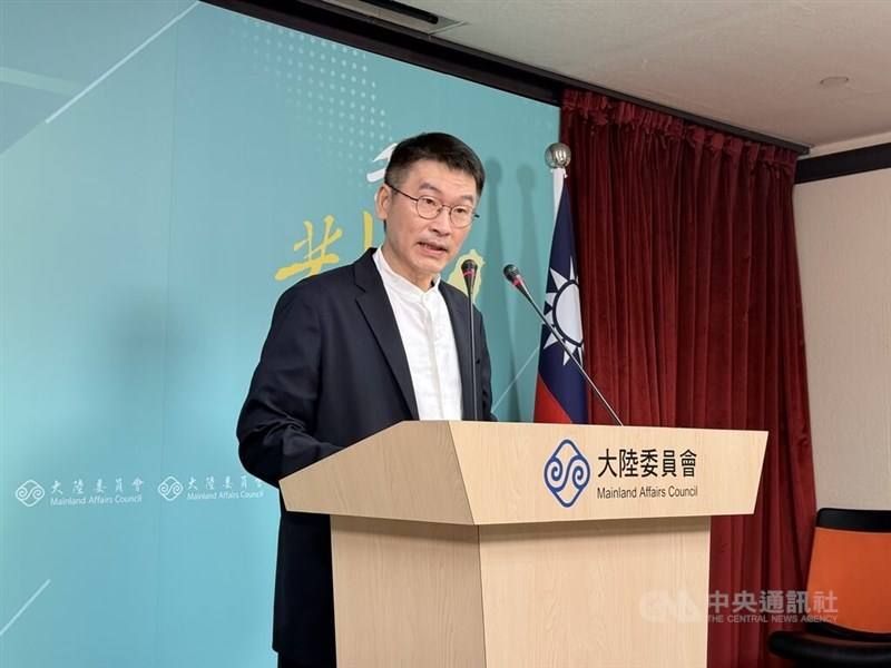 MAC deputy head and spokesperson Liang Wen-chieh. CNA photo April 16, 2026