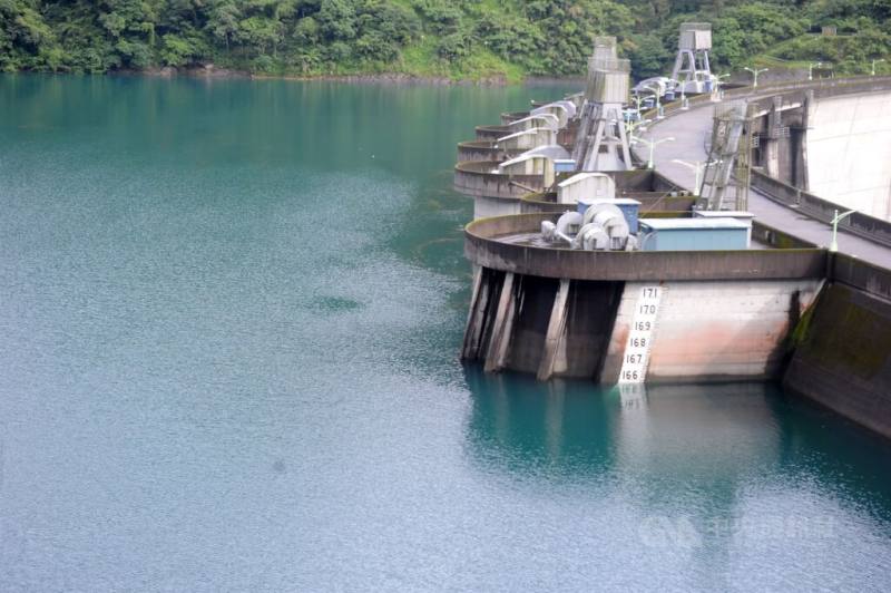 圖為台北翡翠水庫大壩。（中央社檔案照片）