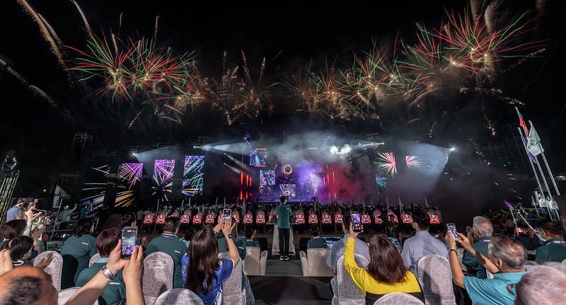 總統出席全中運開幕式　期勉選手超越自我、邁向國際為國爭光